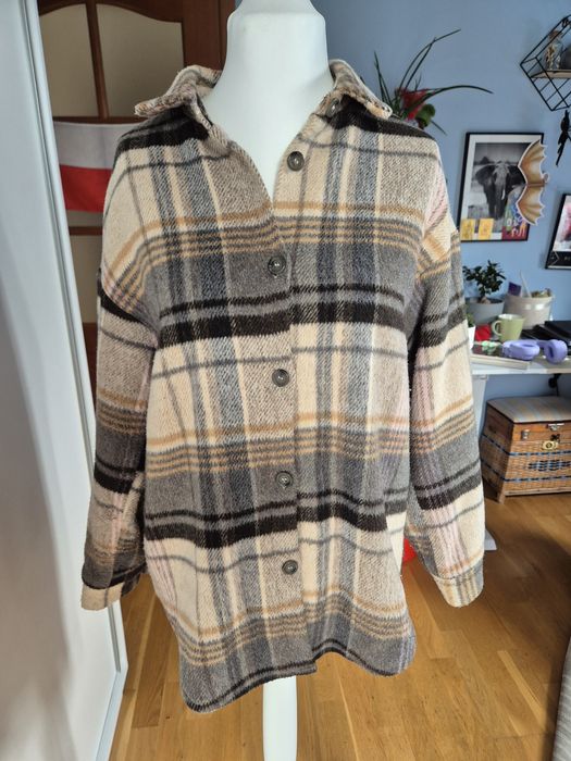 Płaszcz Damski krata