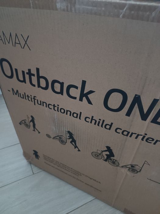 Przyczepka rowerowa Hamax Outback One + gratis adapter Token
