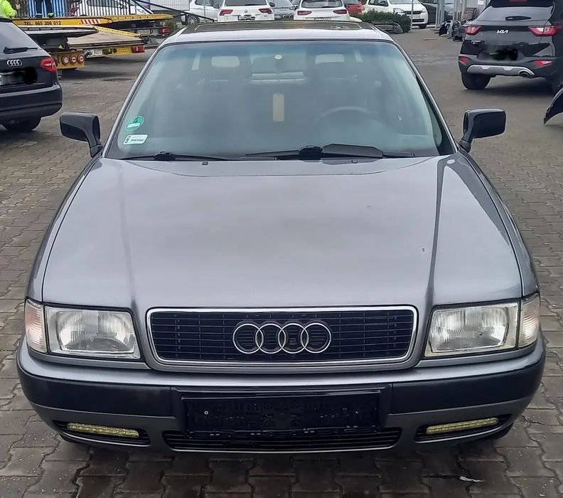 Audi 80 B4 części maska klapa drzwi błotnik zderzak kod lakieru LY7P skrzynia lampa reflelektor