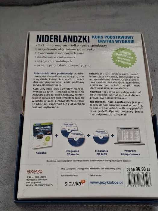 Niderlandzki kurs podstawowy ekstra . Książka + 3x CD