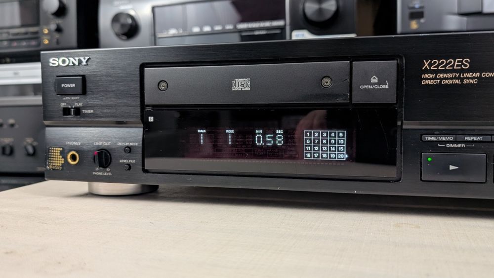 Sony CDP-X222ES Wysokiej klasy odtwarzacz płyt CD