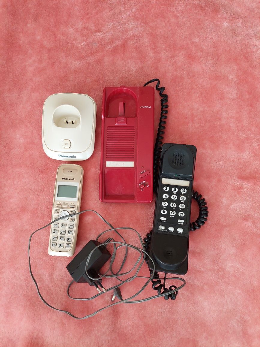 Telefony Panasonic i Cyfral