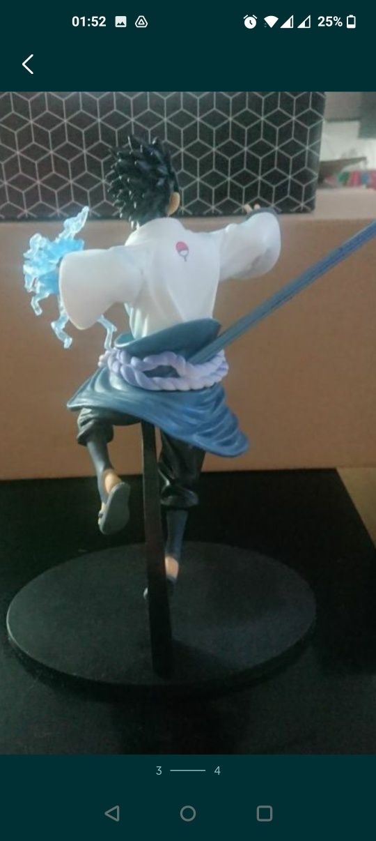 Naruto Sasuke Uchiha chidori figurka