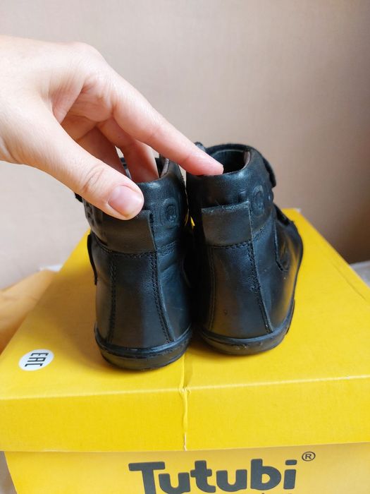 Ботинки весна кожаные 31 размер 21 стелька