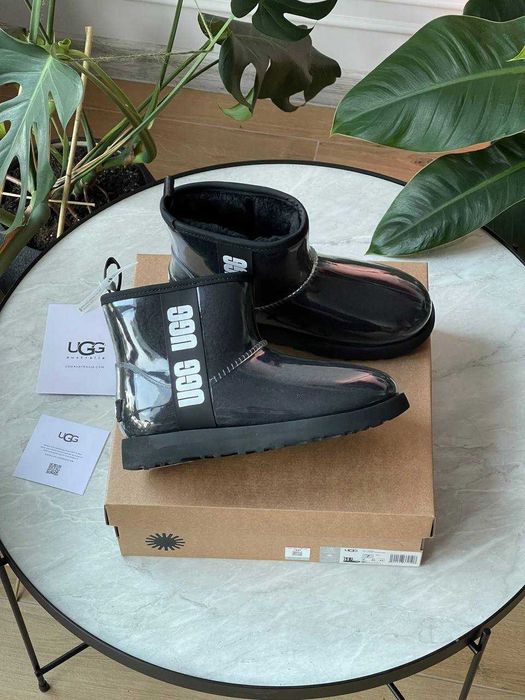 Женские сапоги UGG Classic Clear Mini Boot 36-41 Натур Овчина! Купить!