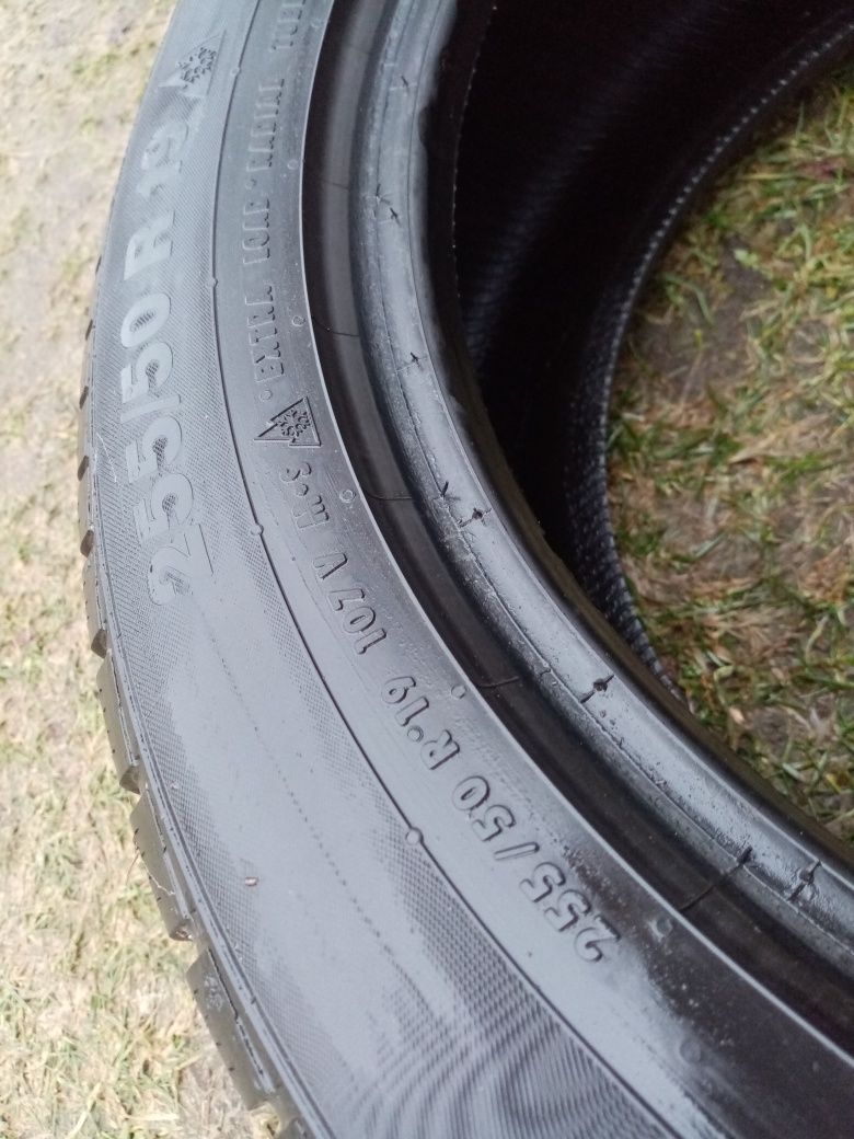 Opony zimowe 255/50r19 Continental (7,5mm) JAK NOWE!! OKAZJA..