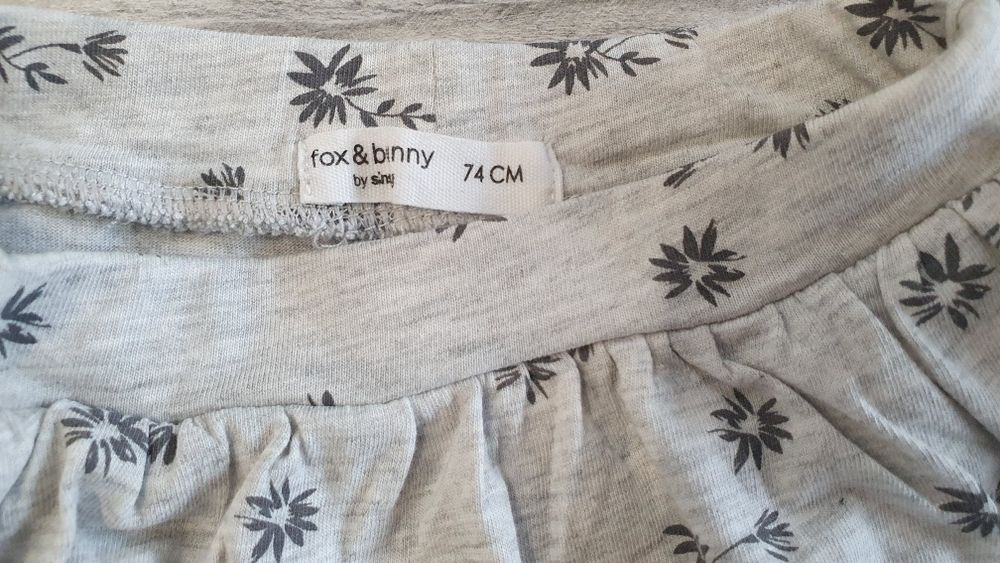 Sinsay FOX & BUNNY spódnica 74 NOWA