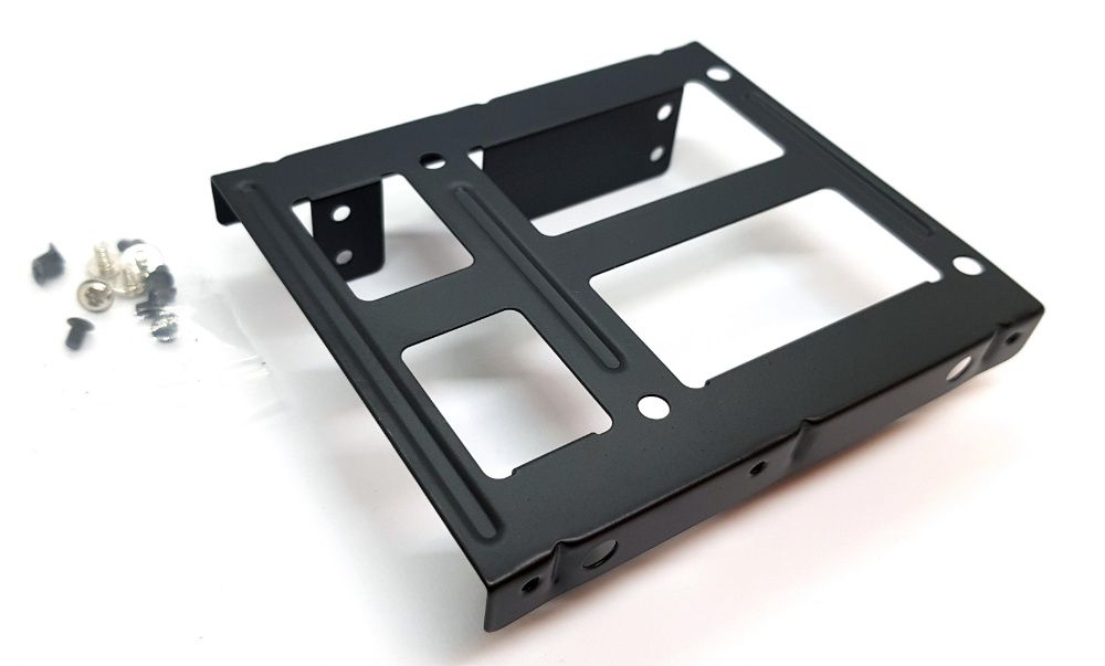 Переходник металлический салазки из 2.5" SSD в 3.5 для 2шт крепление