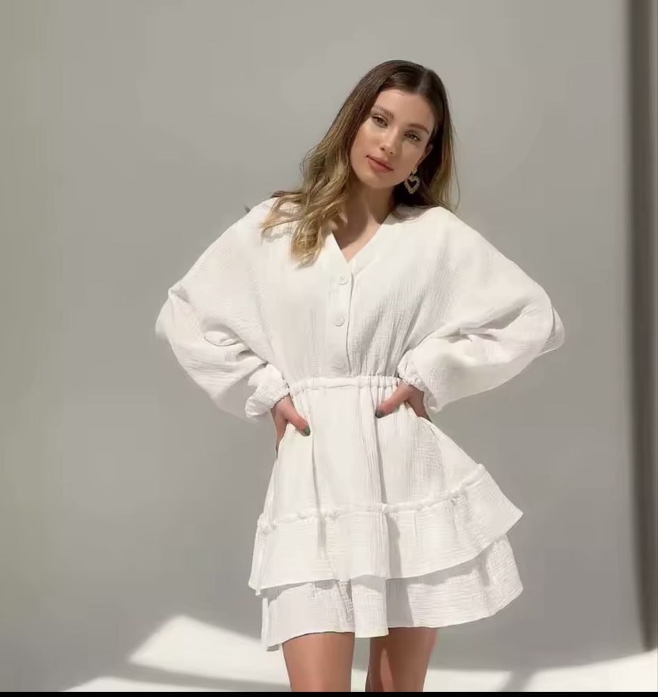 Сукня з мусліну, нова, розмір хс-с