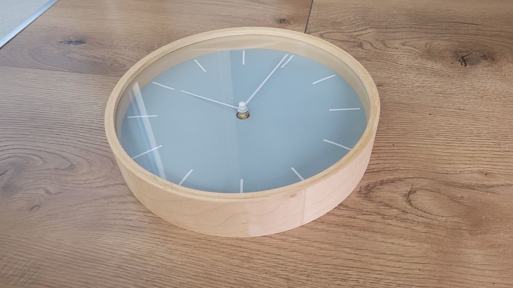 Zegar szałwia jysk 26.5 cm