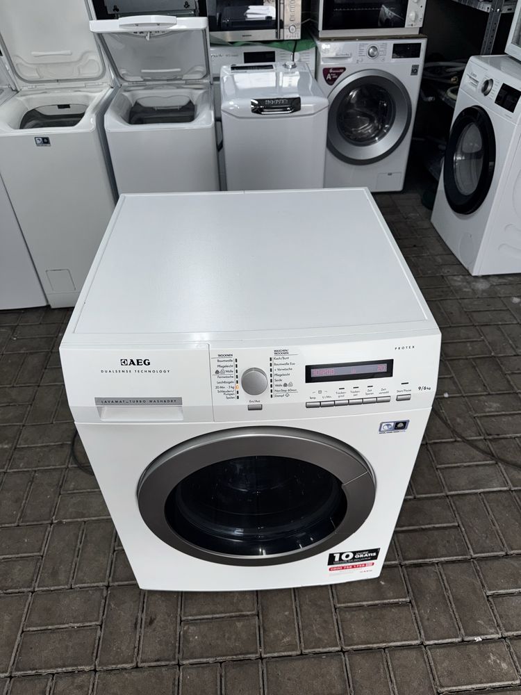 Pralko Suszarka  AEG model L75694NWD 9-6 KG 1600 OBR