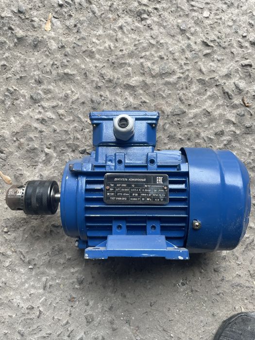 Двигатель АИР 63В2, 0,55 квт, 3000 об/мин