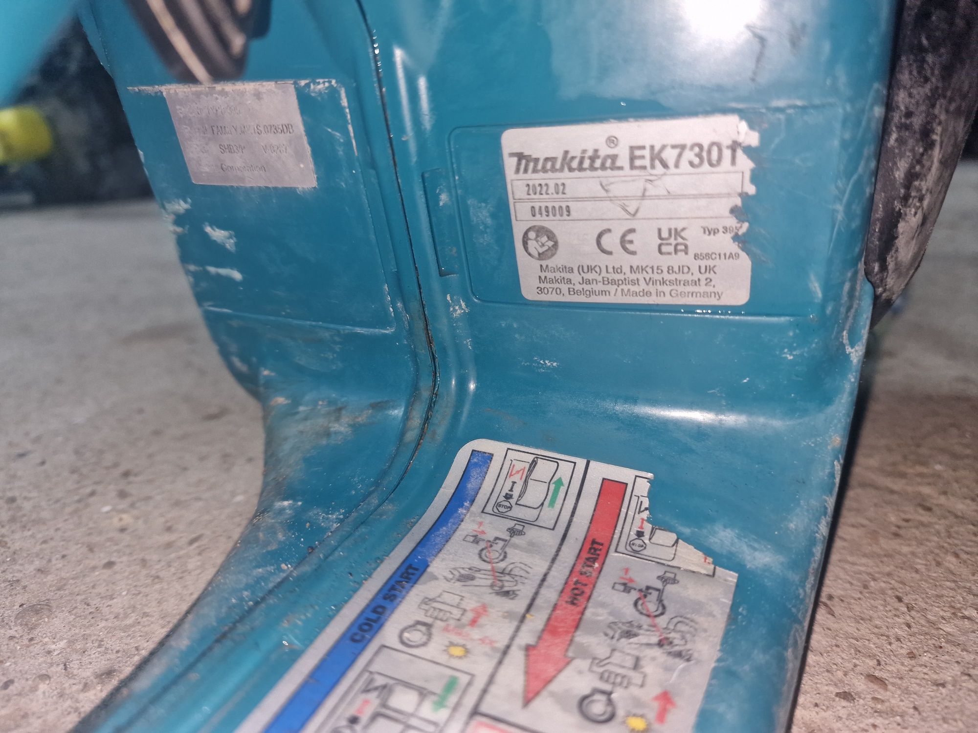 Piła do betonu makita ek 7301 22r