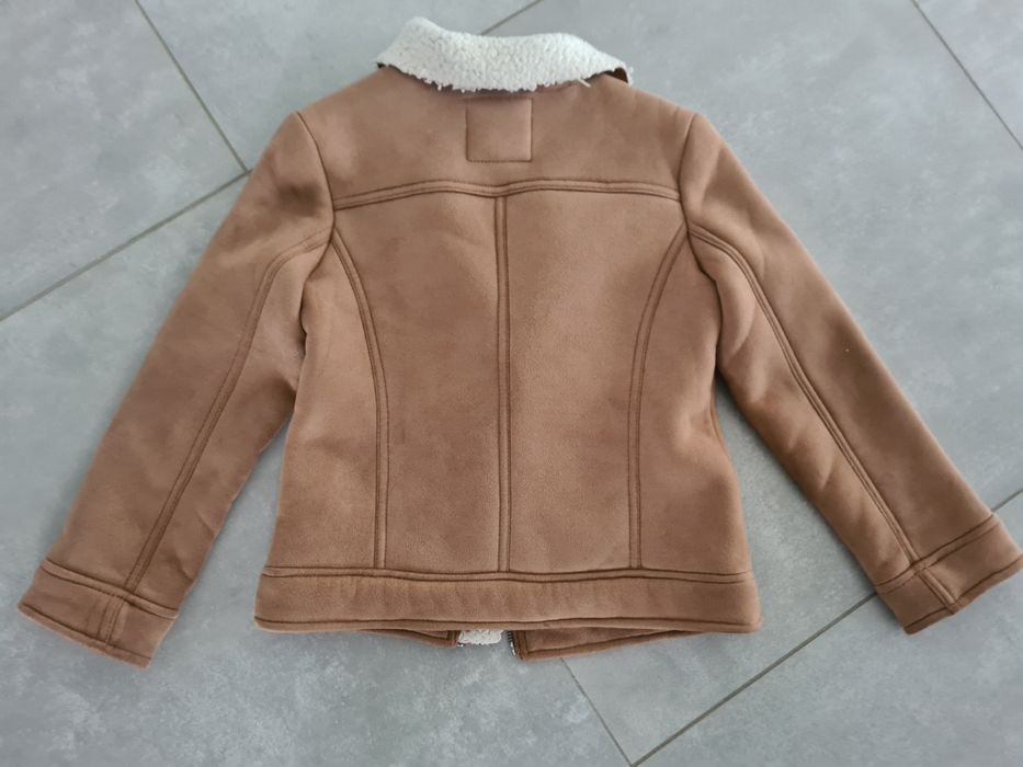 Kurtka kożuszek 134 cm (posiadam 2 sztuki)bliźniaki