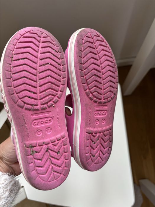 Sandały Crocs C12 różowe