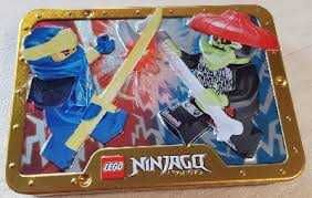 Lego Ninjago 112327 Jay vs Bone Hunter nowy zestaw Metalowa Puszka !