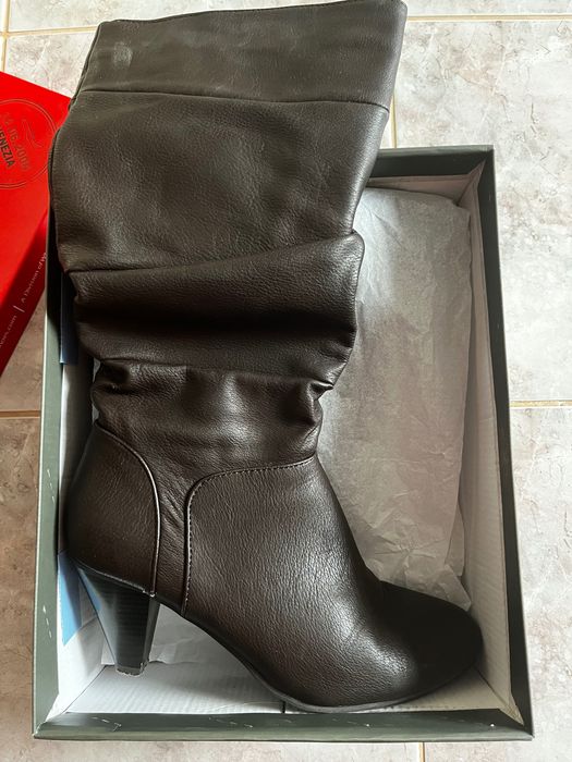 Чобітки осінні коричневі