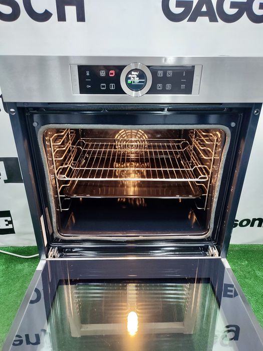 Вбудований духовий шкаф Bosch Serie 8 піроліз, текстовий дисплей A+++