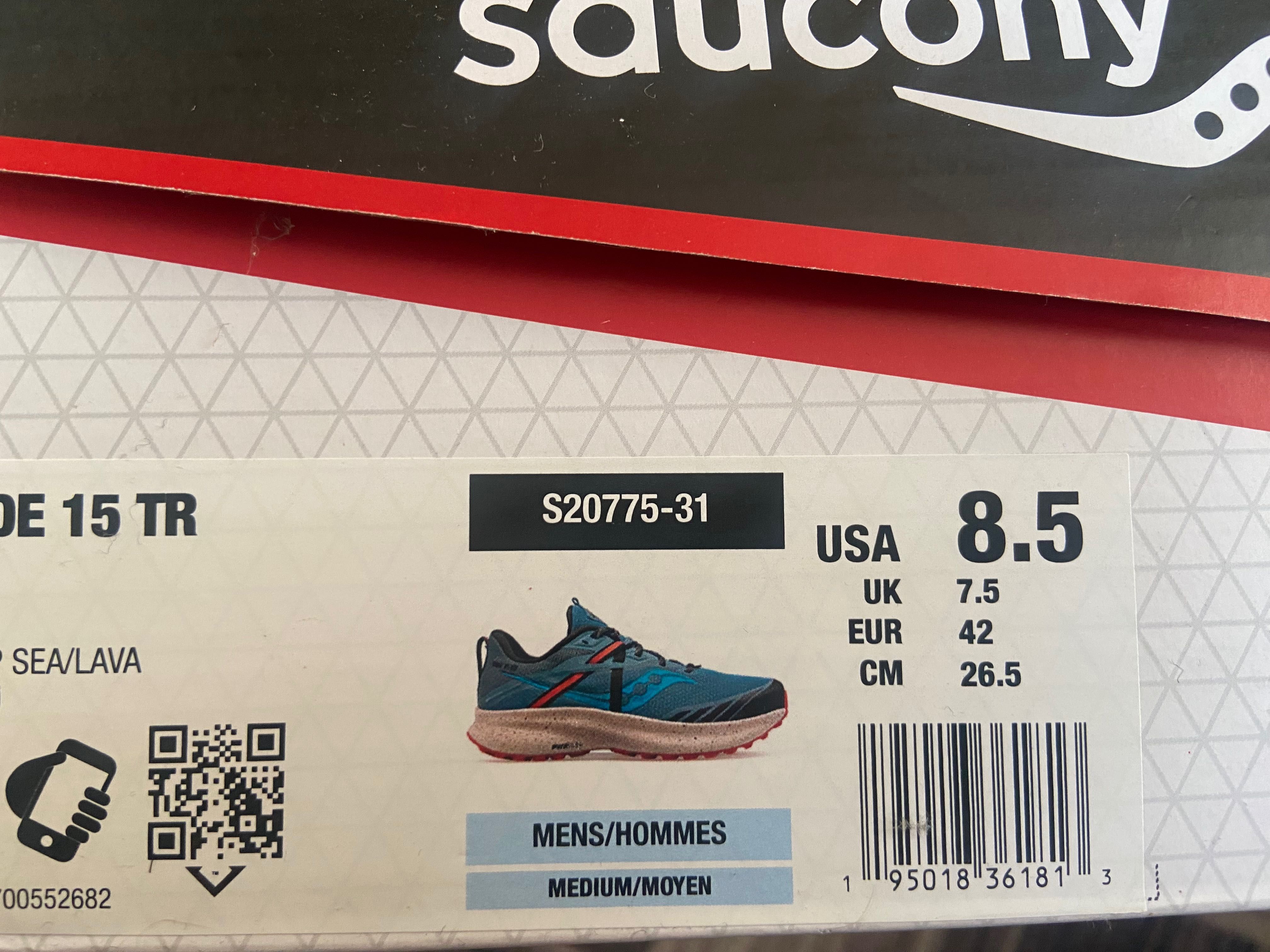 Кросівки для трейлу Saucony RIDE 15 TR