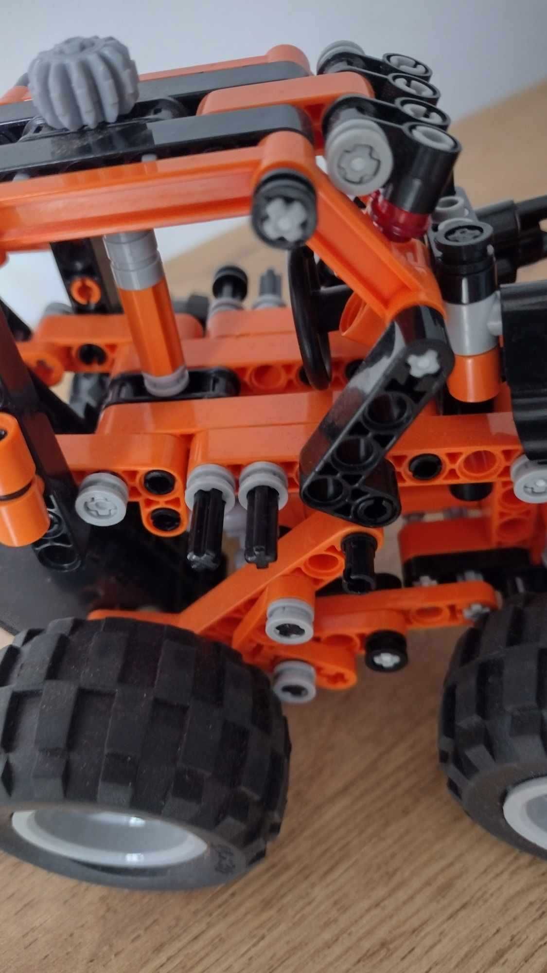 Stara zabawka Lego Technic traktor ciągnik