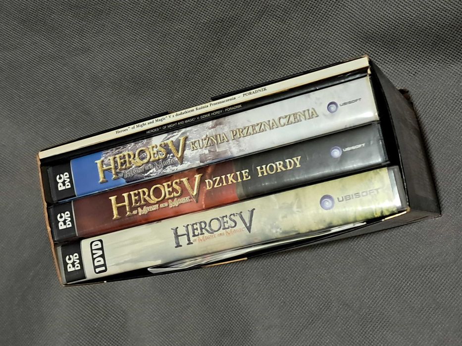 Heroes Of Might and Magic V 5 Złota Edycja + 3 III PC - OPIS !!!