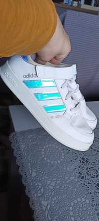 Buty adidas 33 neonowe odblaski