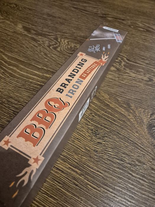 Mikamax BBQ Branding Iron Żelazo do piętnowania 41.5 cm nowe