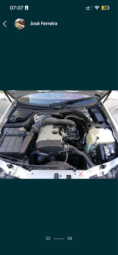 Mercedes Benz CLK 200 Cabriolet