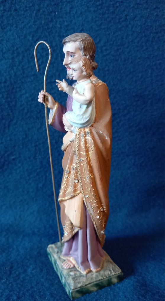 São José com o Menino Jesus - madeira