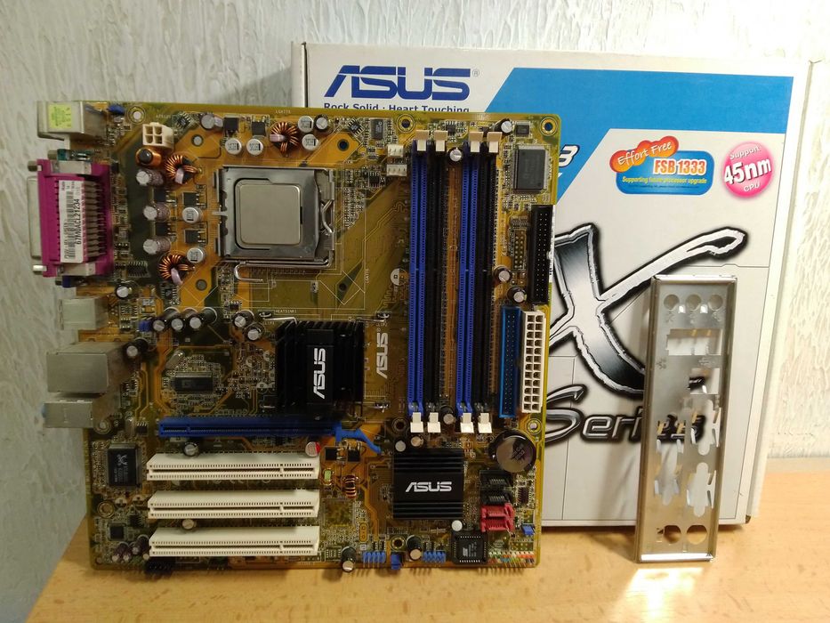 Материнки AsusP5GV-MX+Celeron 2,53GHz і AsusP5GPL-X SE+Pentium4 3,0GHz