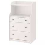 Cômoda Hauga IKEA cor branca