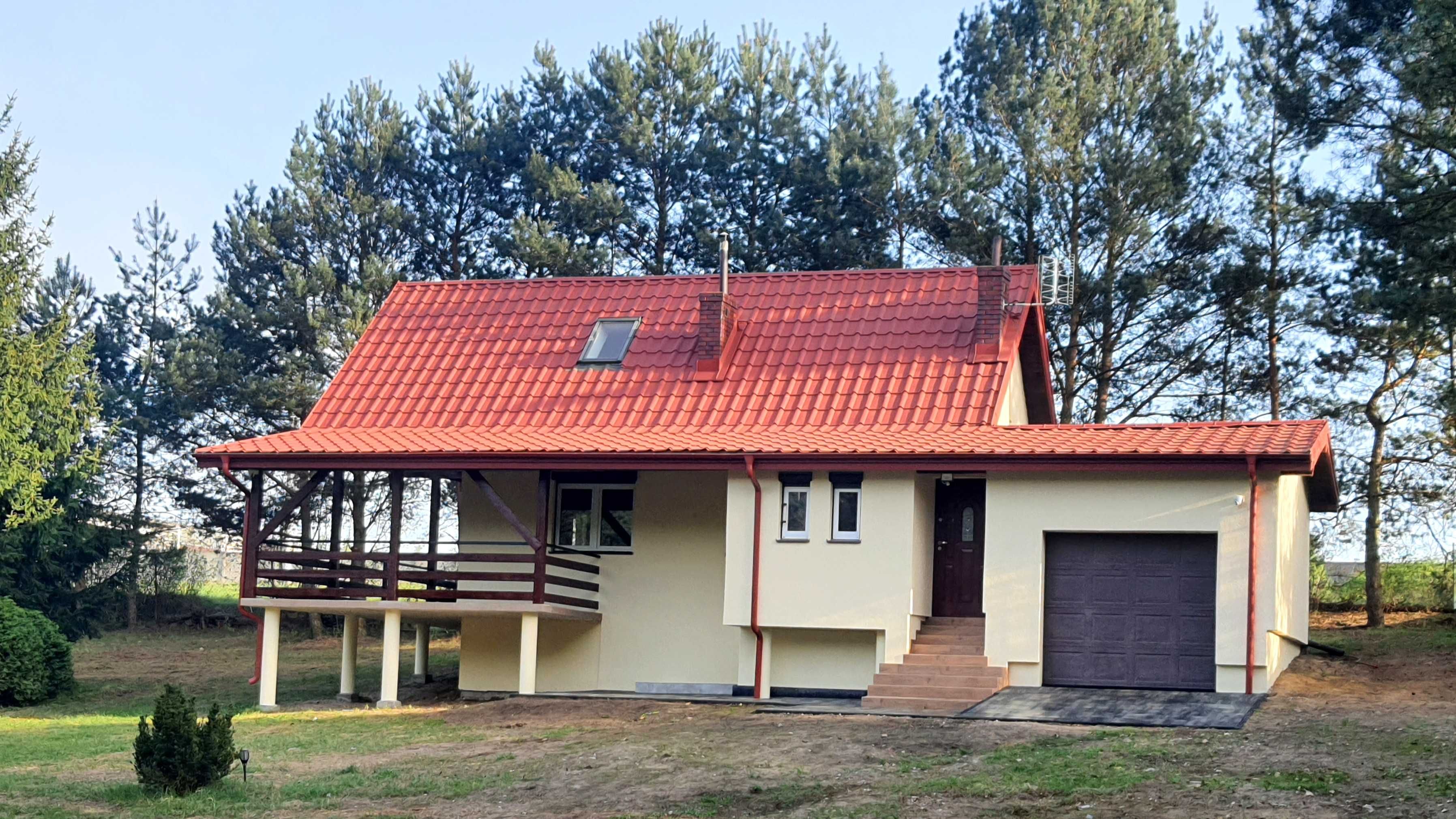 Odnowiony dom blisko rzeki Wkra 2007r 92m2 + taras 27m2, dz. 2945m2