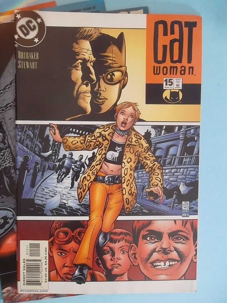 CATWOMAN (2003, DC Comics) # 14-19 - Brubaker, Stewart, Pulido.