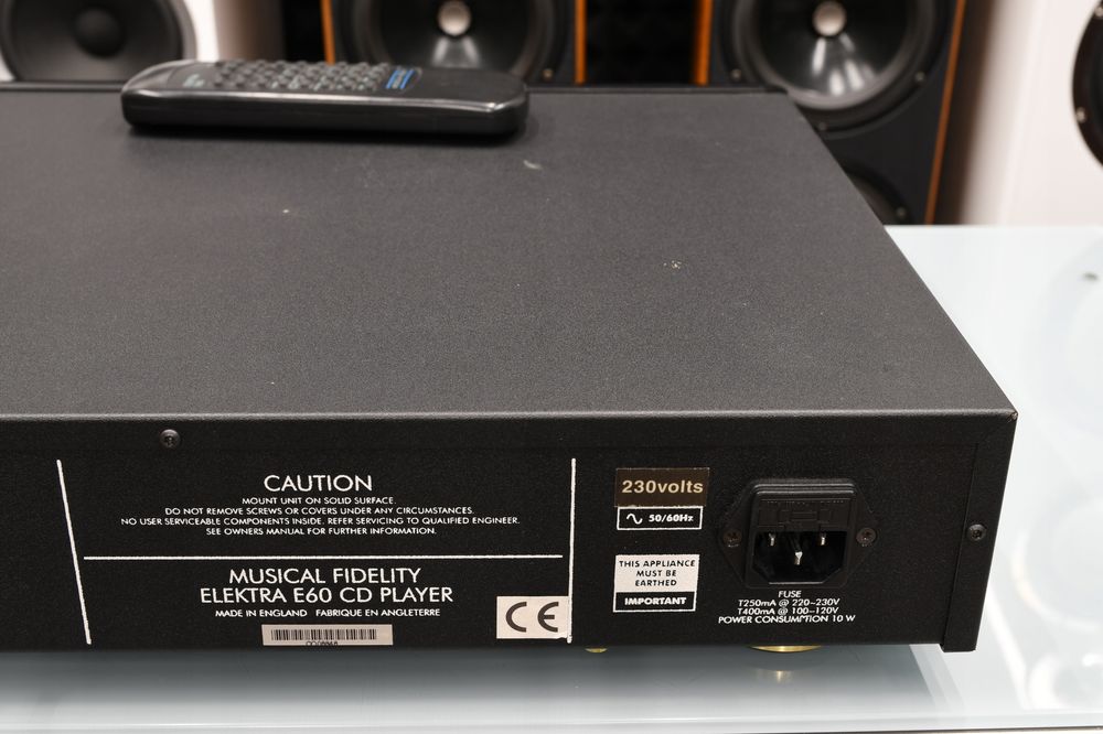 Odtwarzacz CD Musical Fidelity E60 Limited Edition w świetnym stanie!