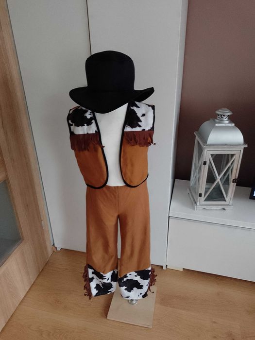 Strój karnawałowy KOWBOJ KOWBOJA kostium przebranie 134/140 11