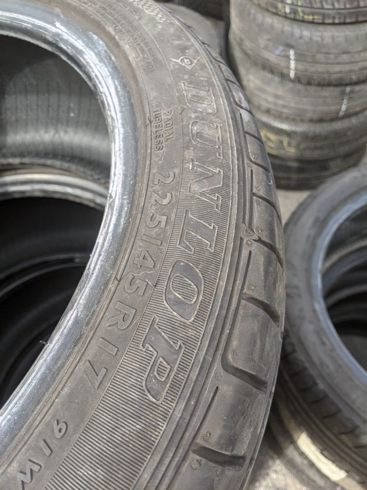 225/45R17 Dunlop 7mm