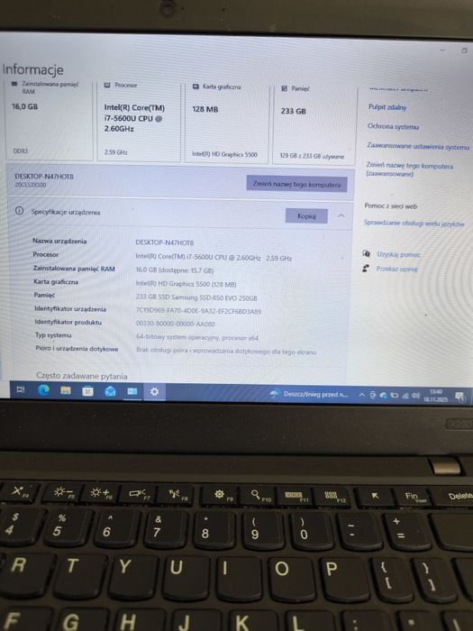 ThinkPad Lenovo x250