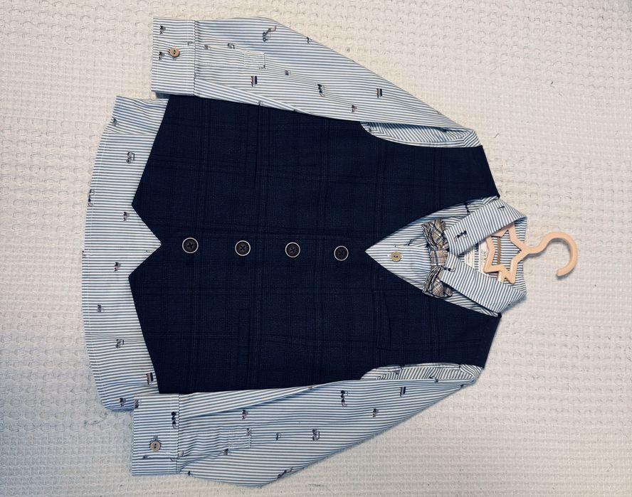 Рубашка, жилетка, краватка NEXT 3 в 1 дитячий образ