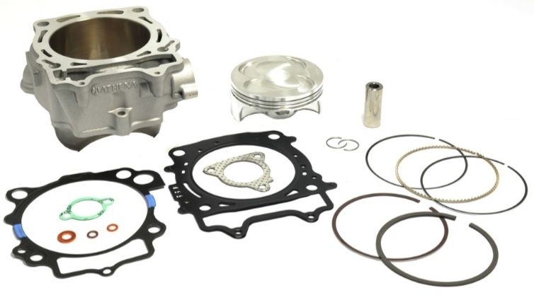 Cylinder tłok uszczelki Zestaw Athena Yamaha YZF 450 rok 14-17 Nominał