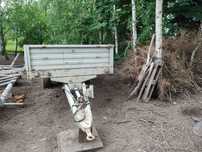 Rozrzutnik obornika AGROMET T-139/6 1989 + rama zębata – kompletny
