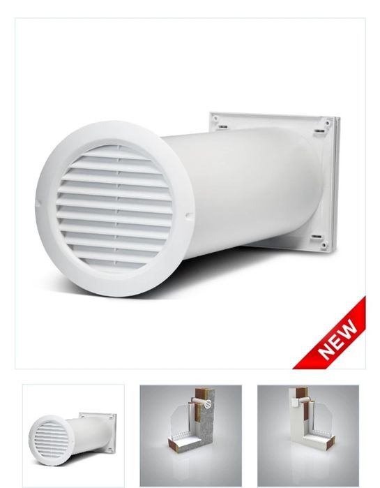 Настінний припливний клапан Ventoxx Fresh, послуги монтажу.