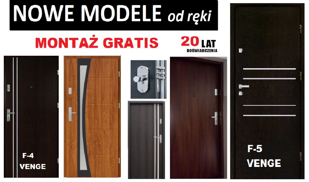 Drzwi wejściowe -zewnętrzne z montażem do mieszkania wewnątrzklatkowe.