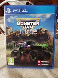 Jogo PS4 Monster jam steel titans 2 (Novo) portes incluídos