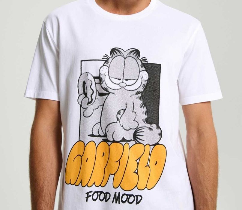 Nowa bawełniana piżama męska marki Garfield rozmiar L. 100%bawełna