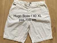 Hugo Boss 40 XL męskie szorty chinosy bermudy białe krótkie pas100cm