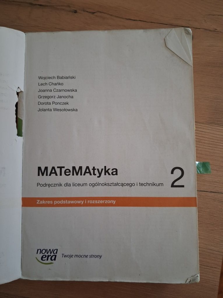 Matematyka 3 podstawowy i rozszerzony