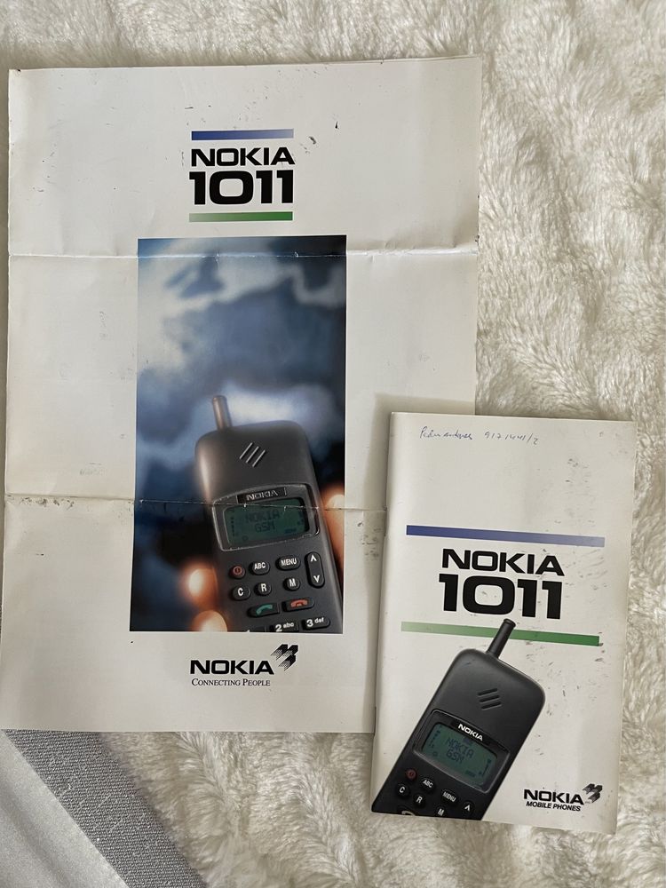 Uma relíquia! Nokia 1011, o primeiro telemovel