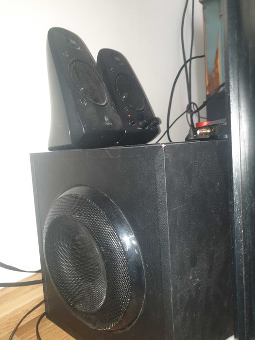 Logitech z623 + Creative SoundBlaster omni USB