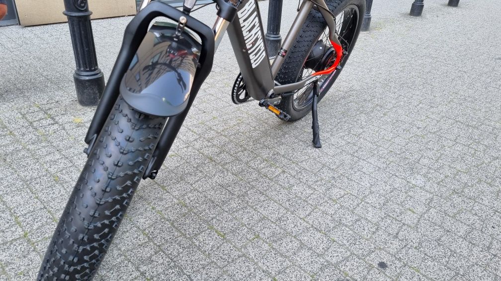 Ebike Fatbike rower elektryczny Blackcyclo