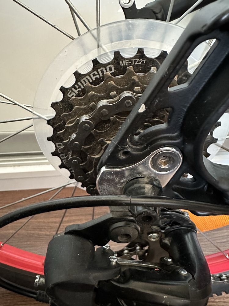Rower młodzieżowy VW GTI MTB 24”, czarny mat.